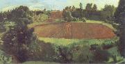 Konstantin Somov Ploughland china oil painting reproduction